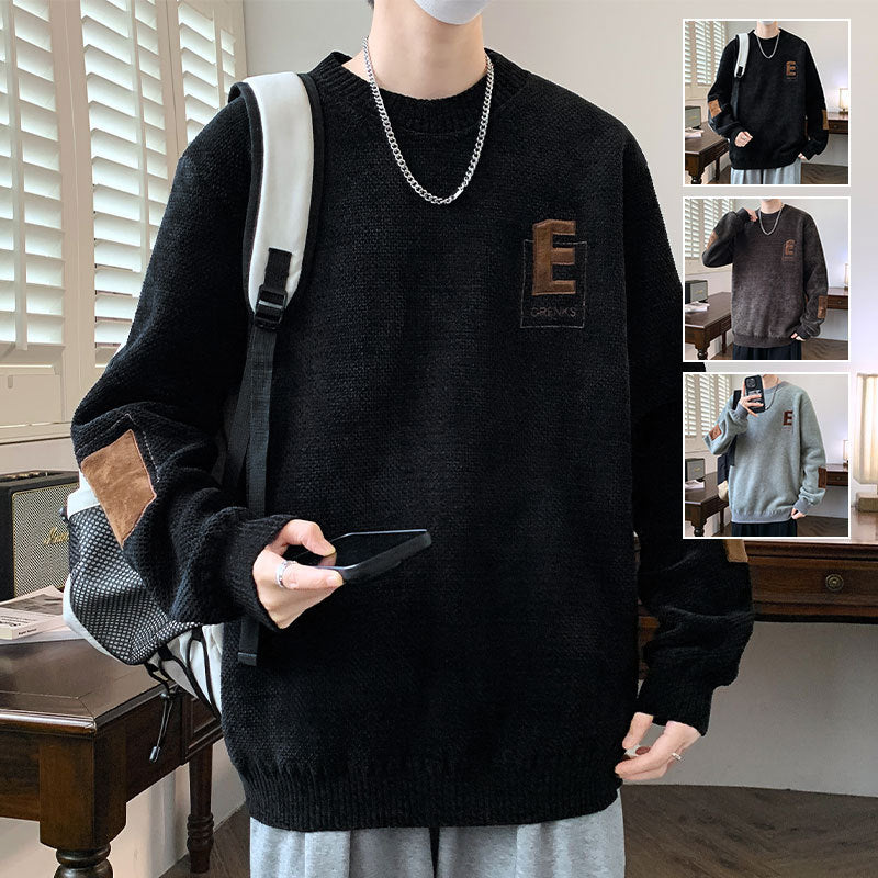 Pullover with plush lining for Men